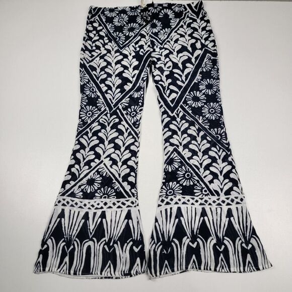 Raga Pants Flare Cover Up Pants Wide Leg Bohemian Womens Sz Small - Picture 1 of 13